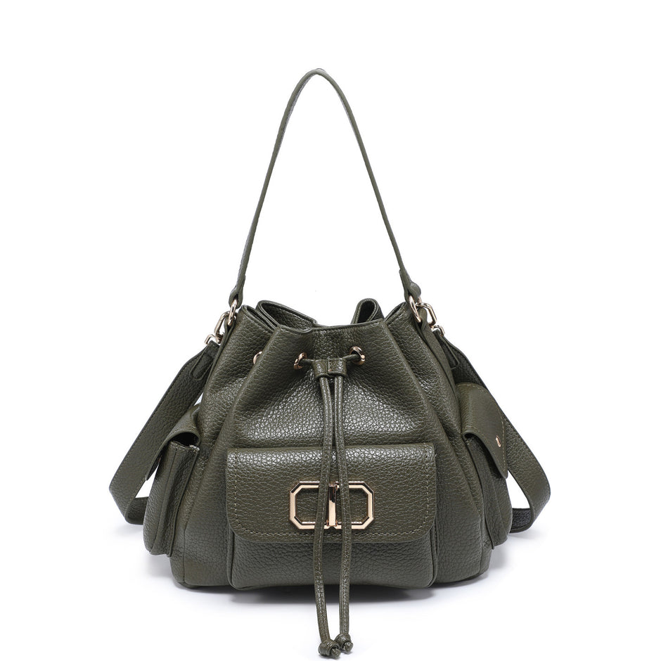 Sac à main Shopper style bonbon