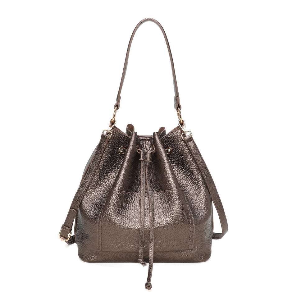 Sac à main Shopper style bonbon
