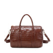 Sac à main texture croco