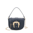 Sac bandoulière avec détails dorés