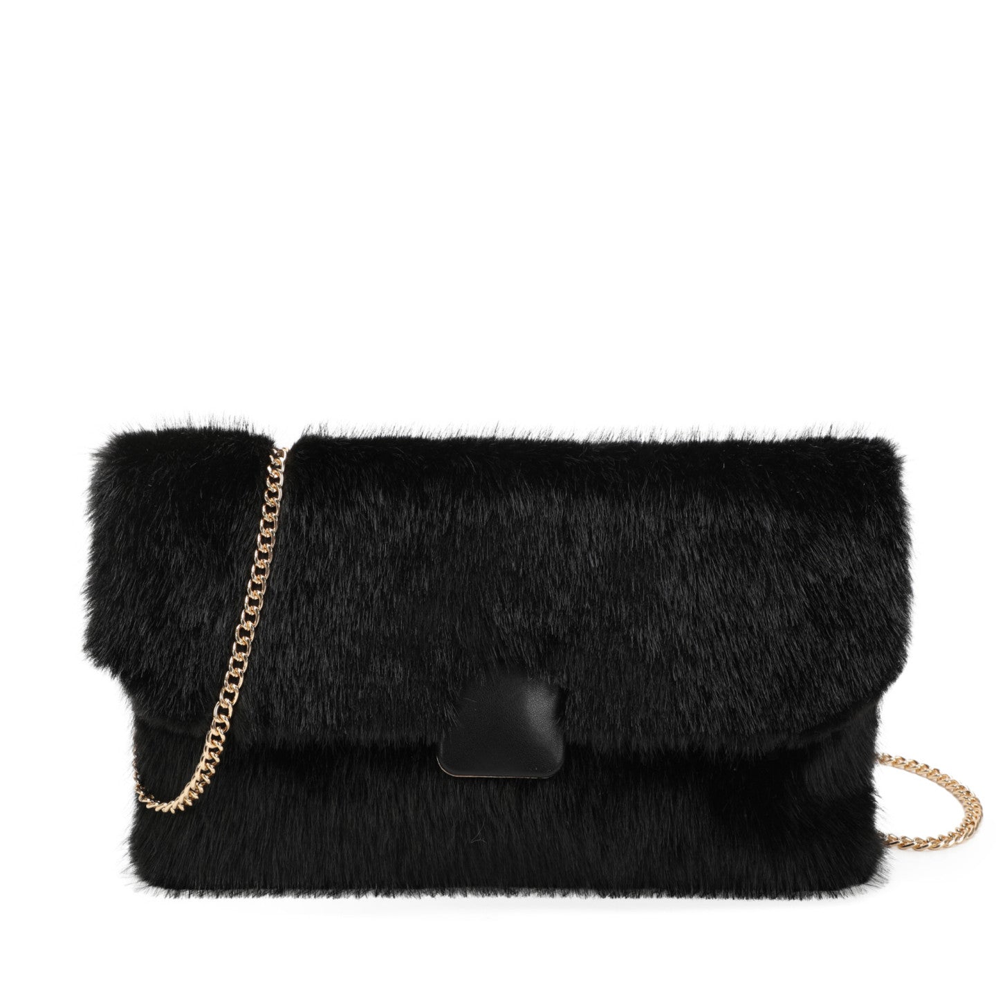 Sac bandoulière avec fourrure