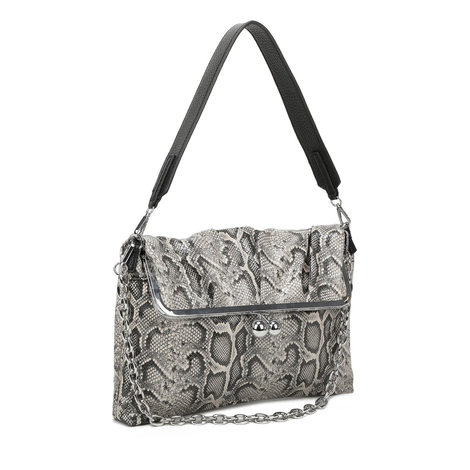 Sac bandoulière avec imprimé animal
