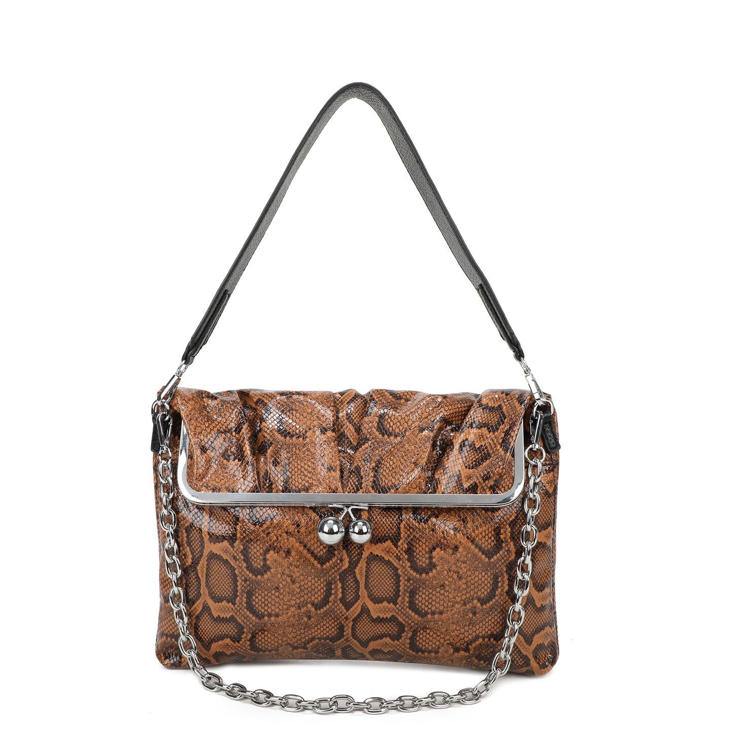 Sac bandoulière avec imprimé animal