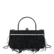 Sac bandoulière avec plumes