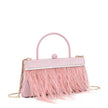 Sac bandoulière avec plumes