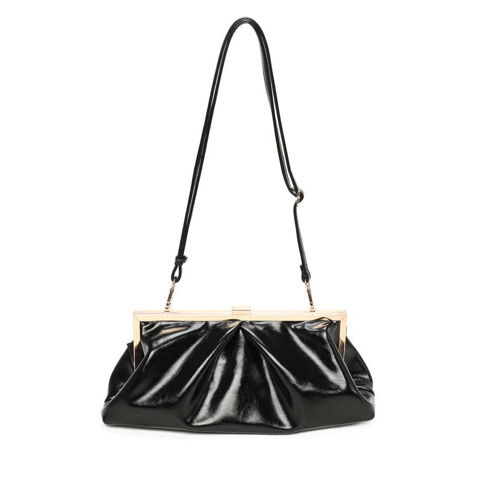 Sac bandoulière en tissu brillant
