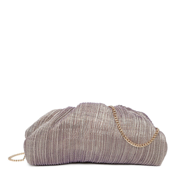 Sac bandoulière en tissu brillant