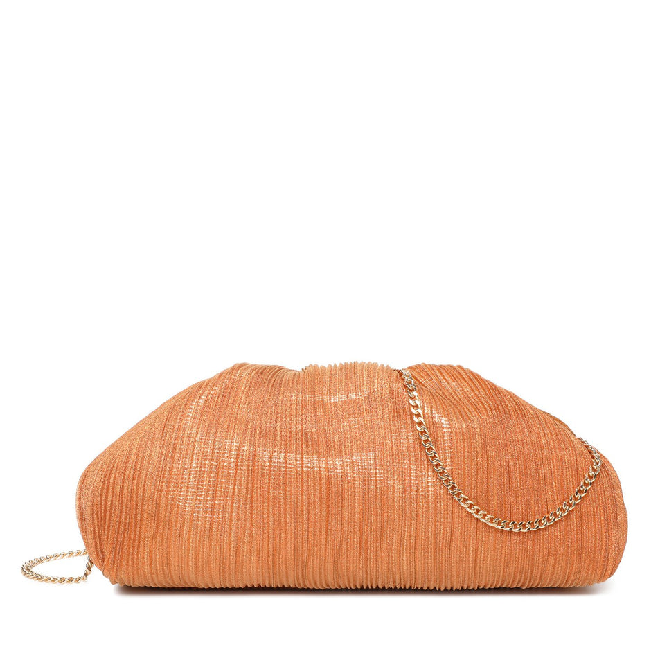 Sac bandoulière en tissu brillant