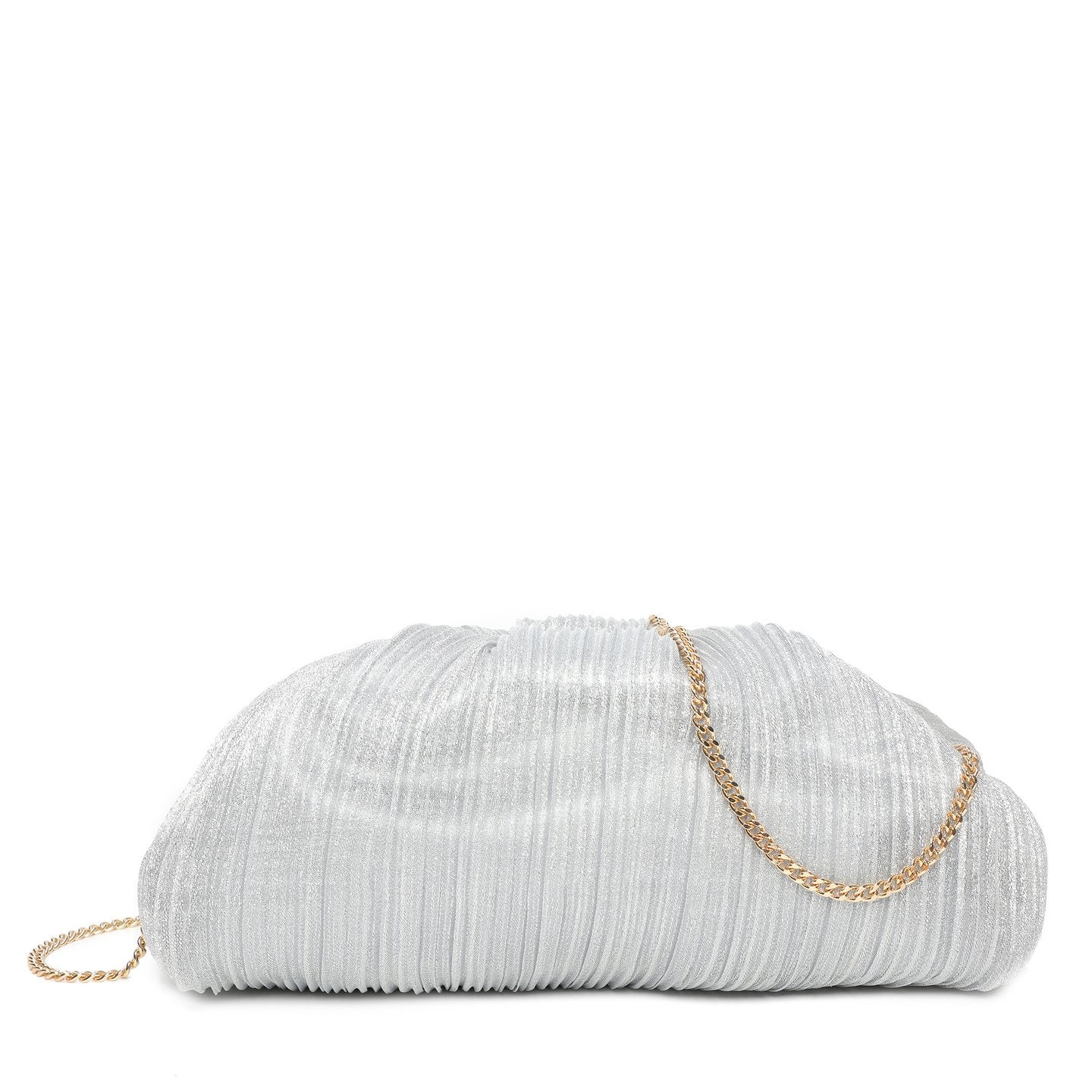 Sac bandoulière en tissu brillant