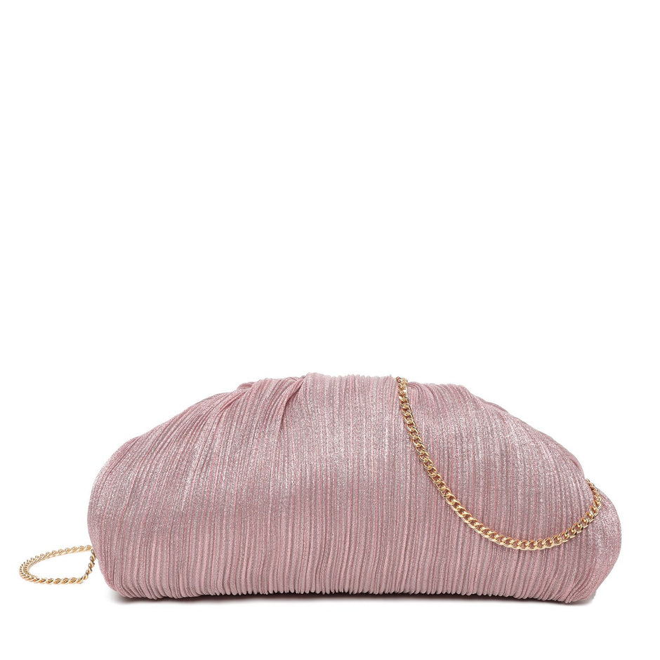 Sac bandoulière en tissu brillant