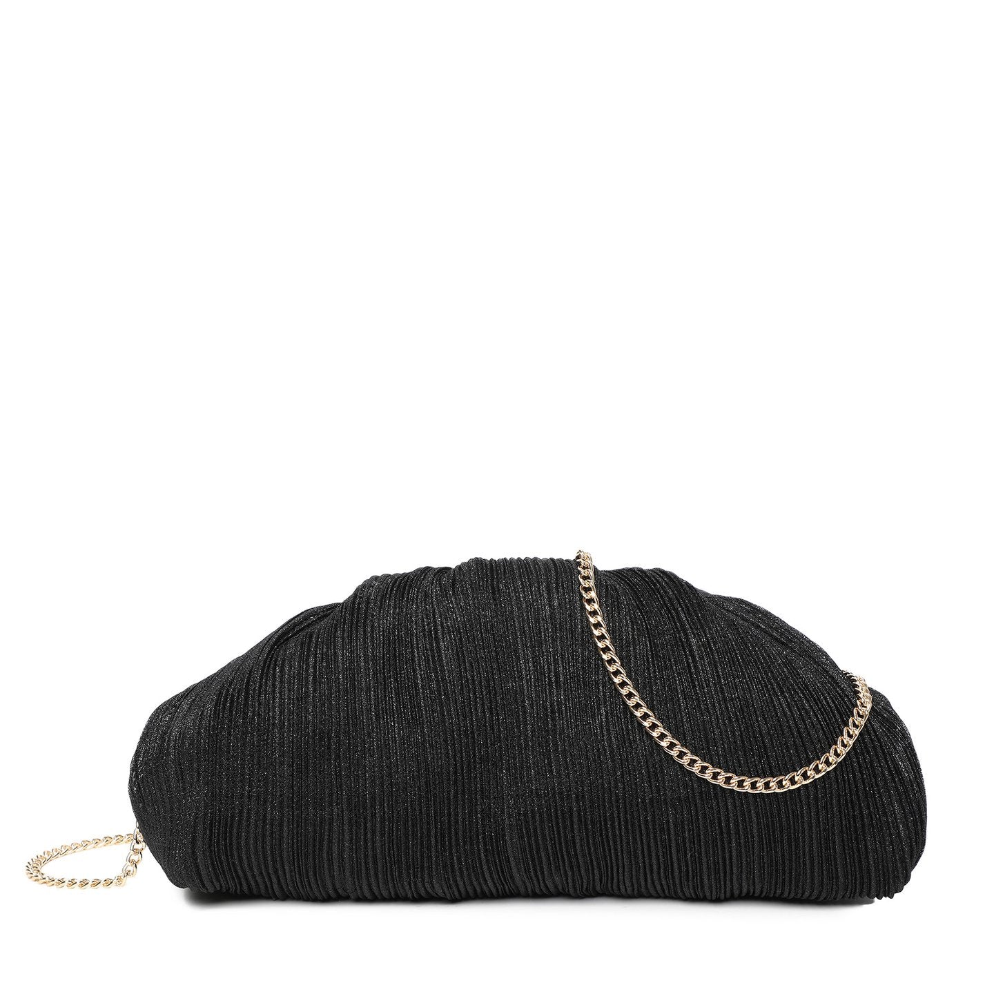 Sac bandoulière en tissu brillant