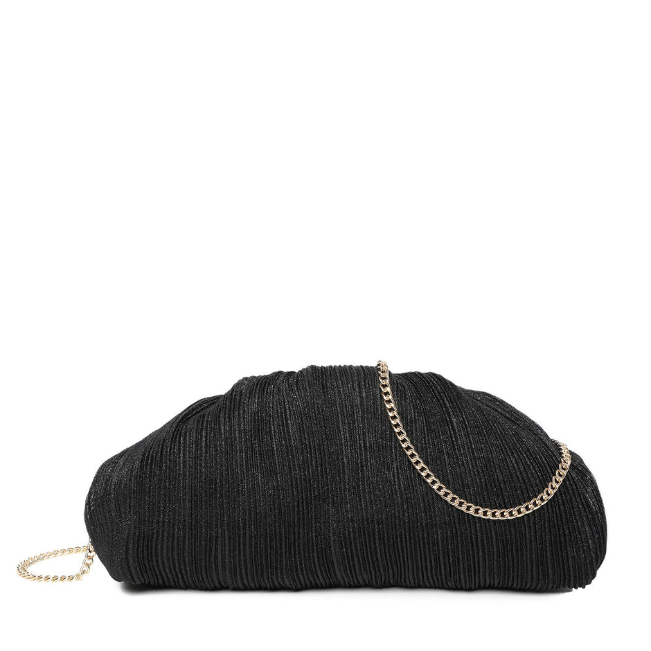 Sac bandoulière en tissu brillant