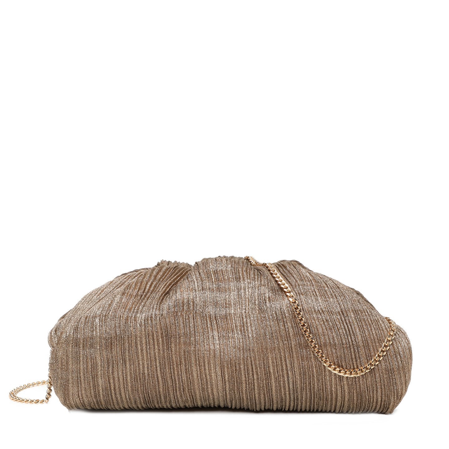 Sac bandoulière en tissu brillant