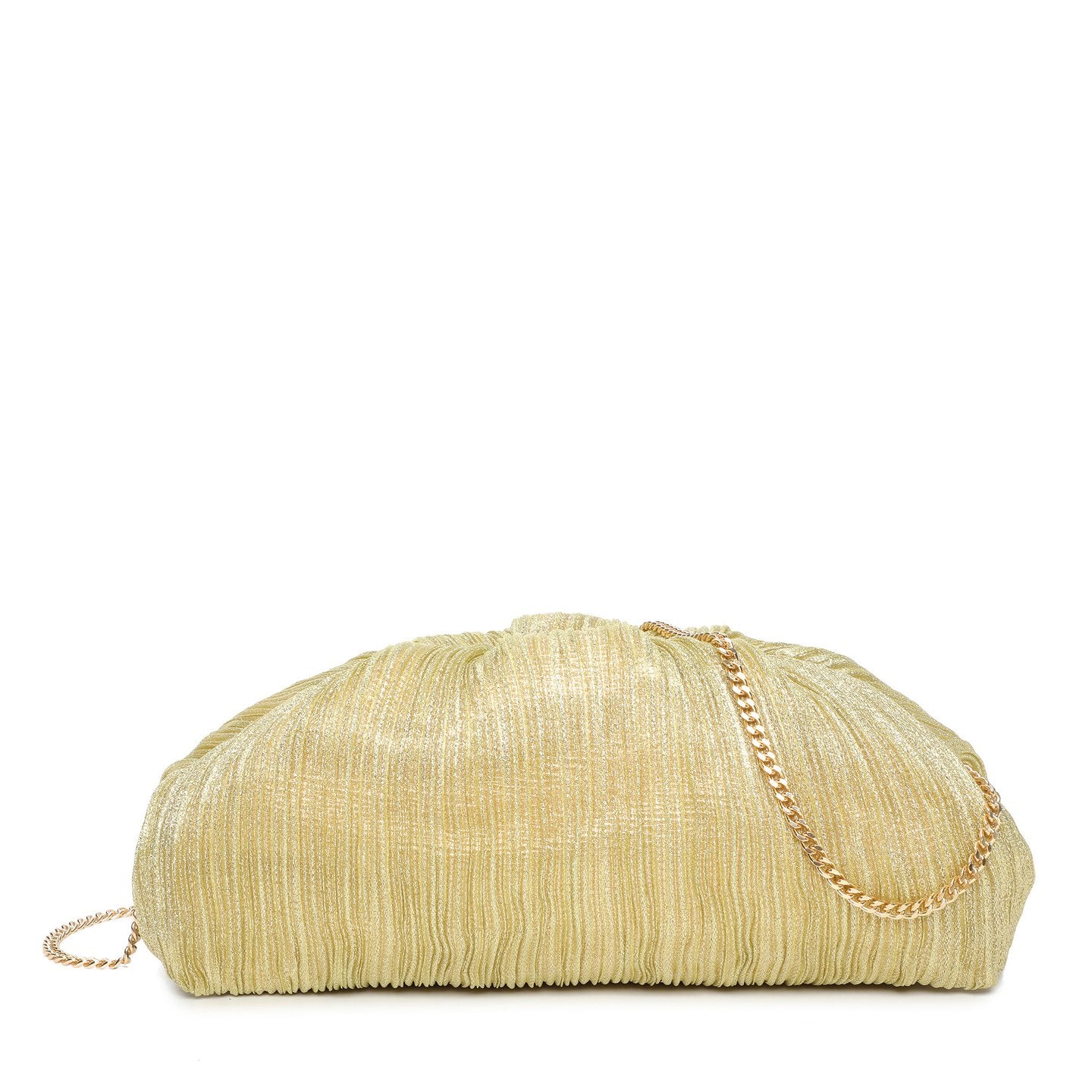 Sac bandoulière en tissu brillant