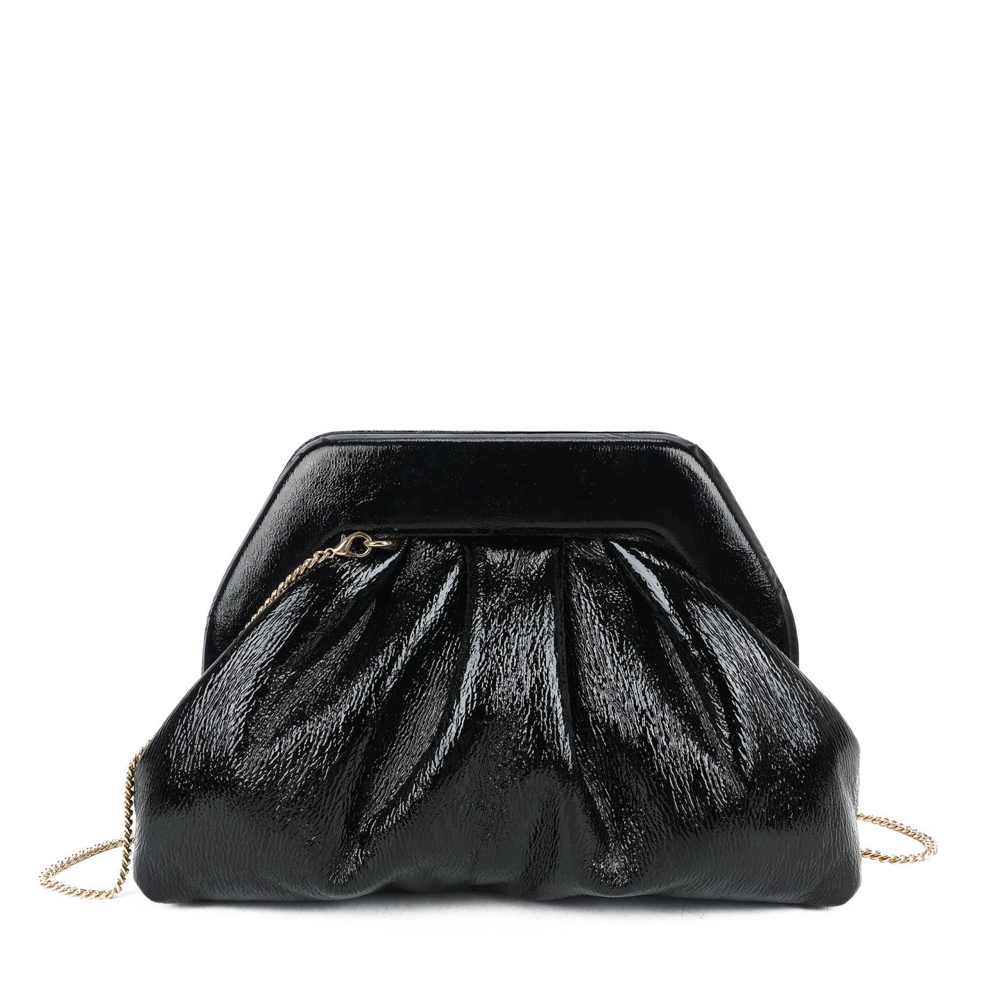 Sac bandoulière en tissu brillant