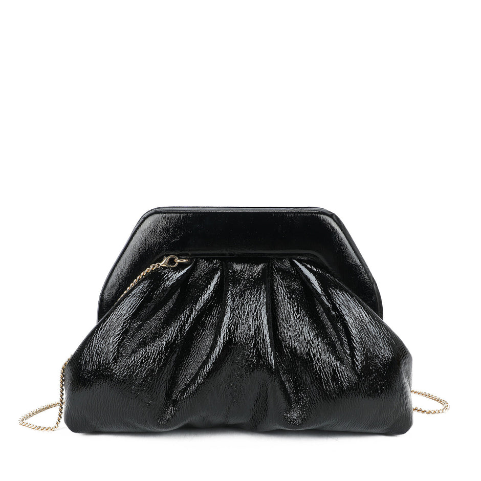 Sac bandoulière en tissu brillant
