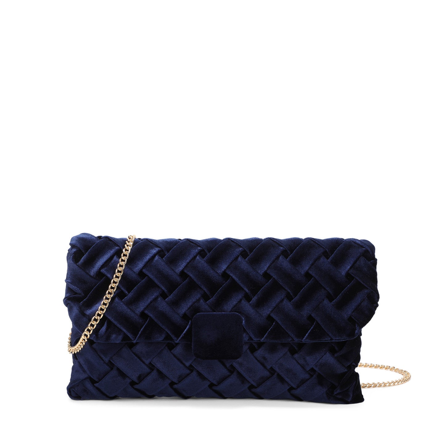 Sac bandoulière en tissu velouté