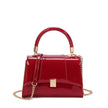 Sac bandoulière en vernis
