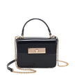 Sac bandoulière en vernis