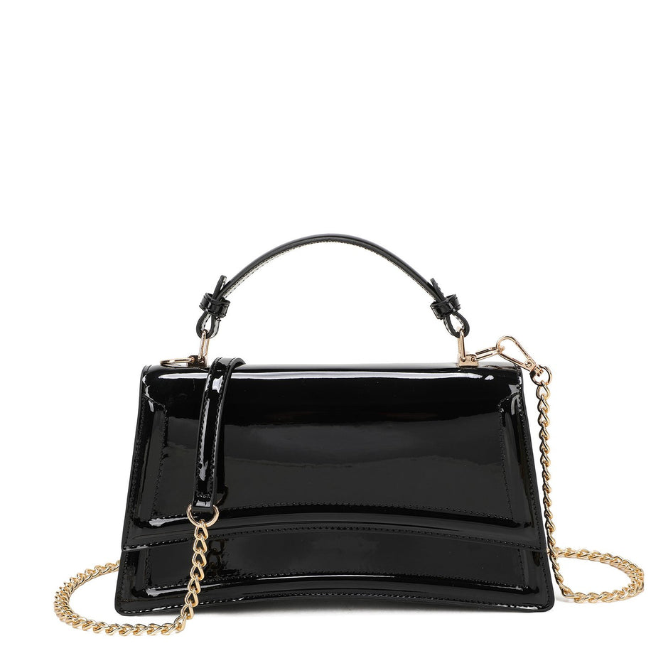 Sac bandoulière en vernis