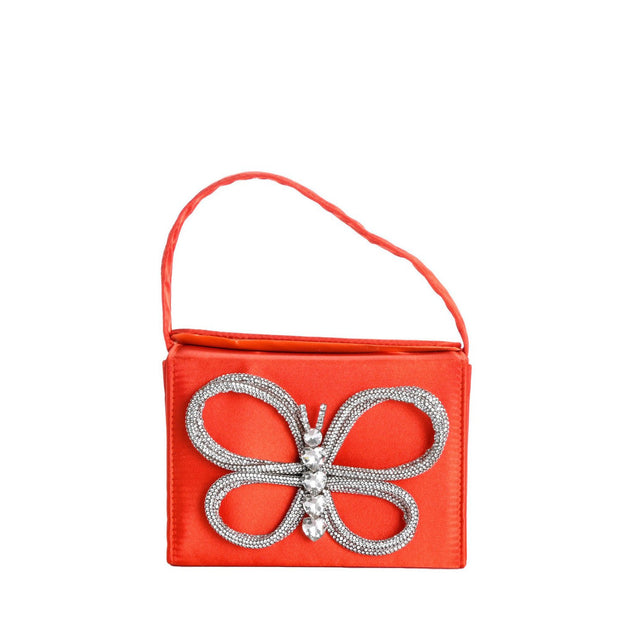 Pochette femme avec papillon