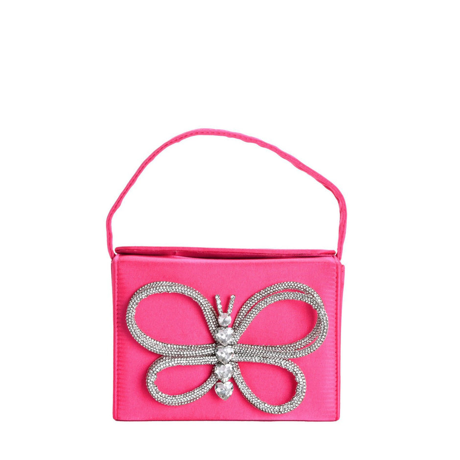 Pochette femme avec papillon