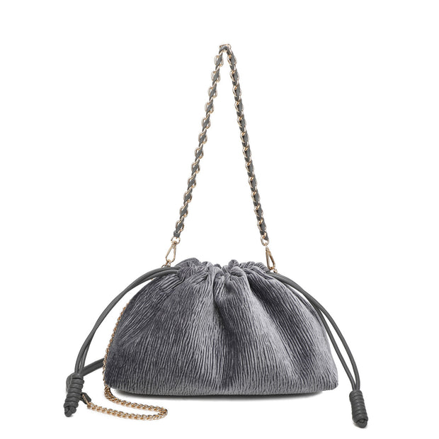Sac épaule avec fourrure