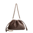 Sac épaule avec fourrure