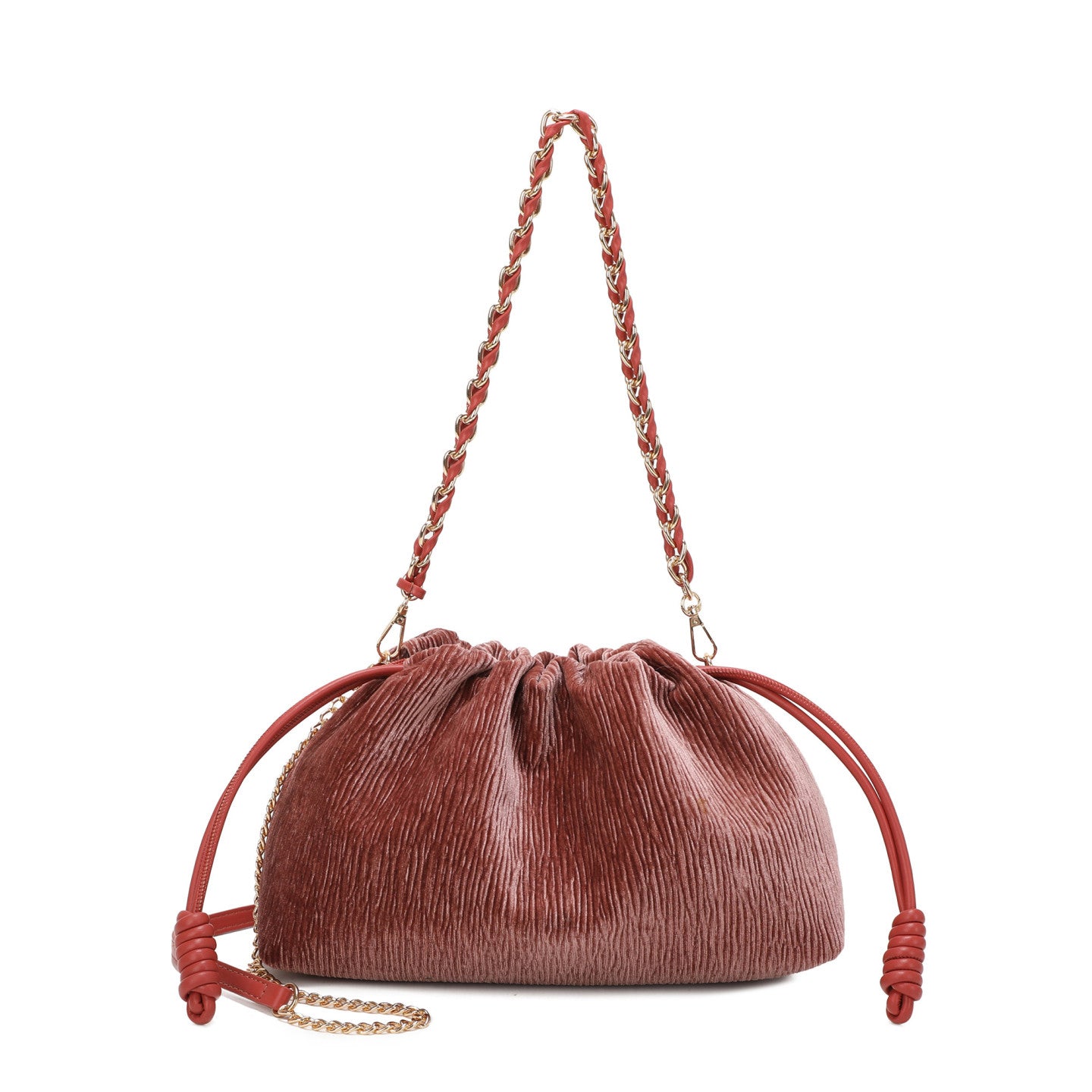 Sac épaule avec fourrure