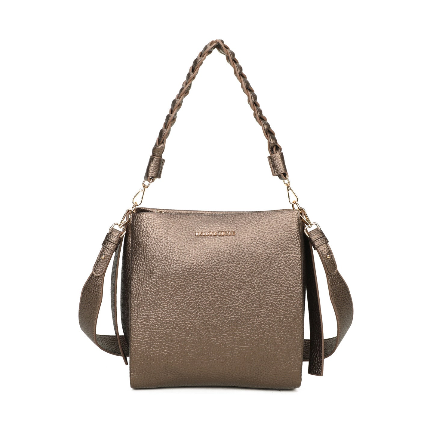 Sac épaule avec tressage