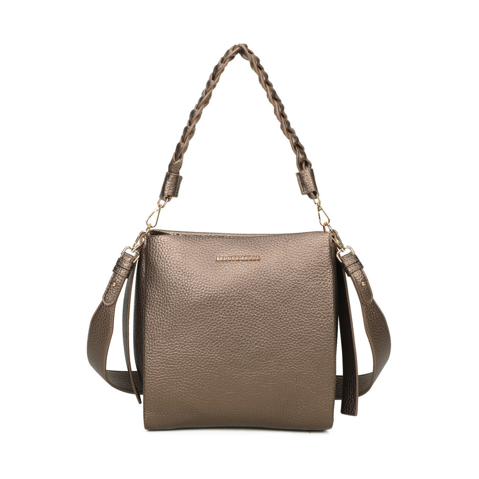 Sac épaule avec tressage