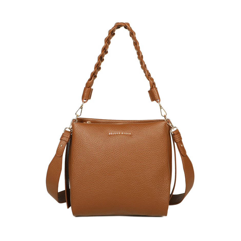 Sac épaule avec tressage