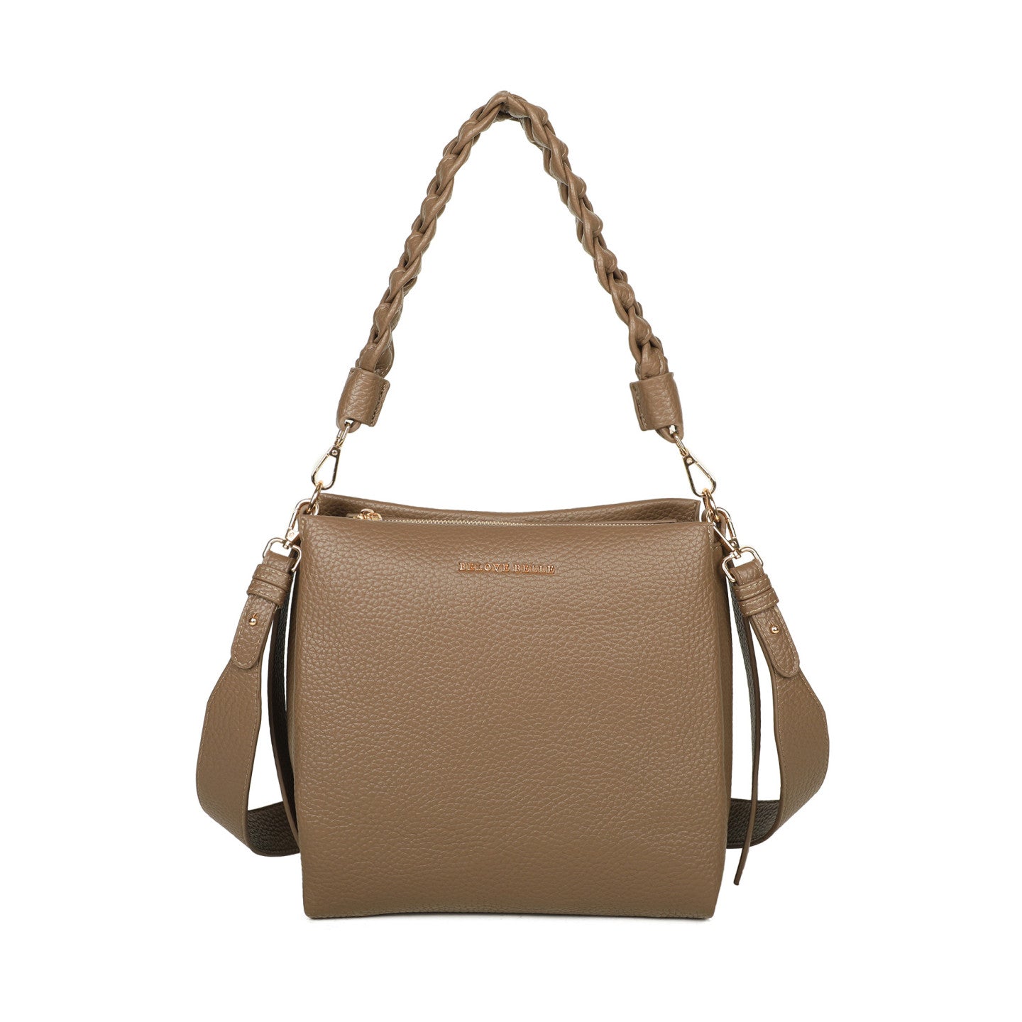 Sac épaule avec tressage