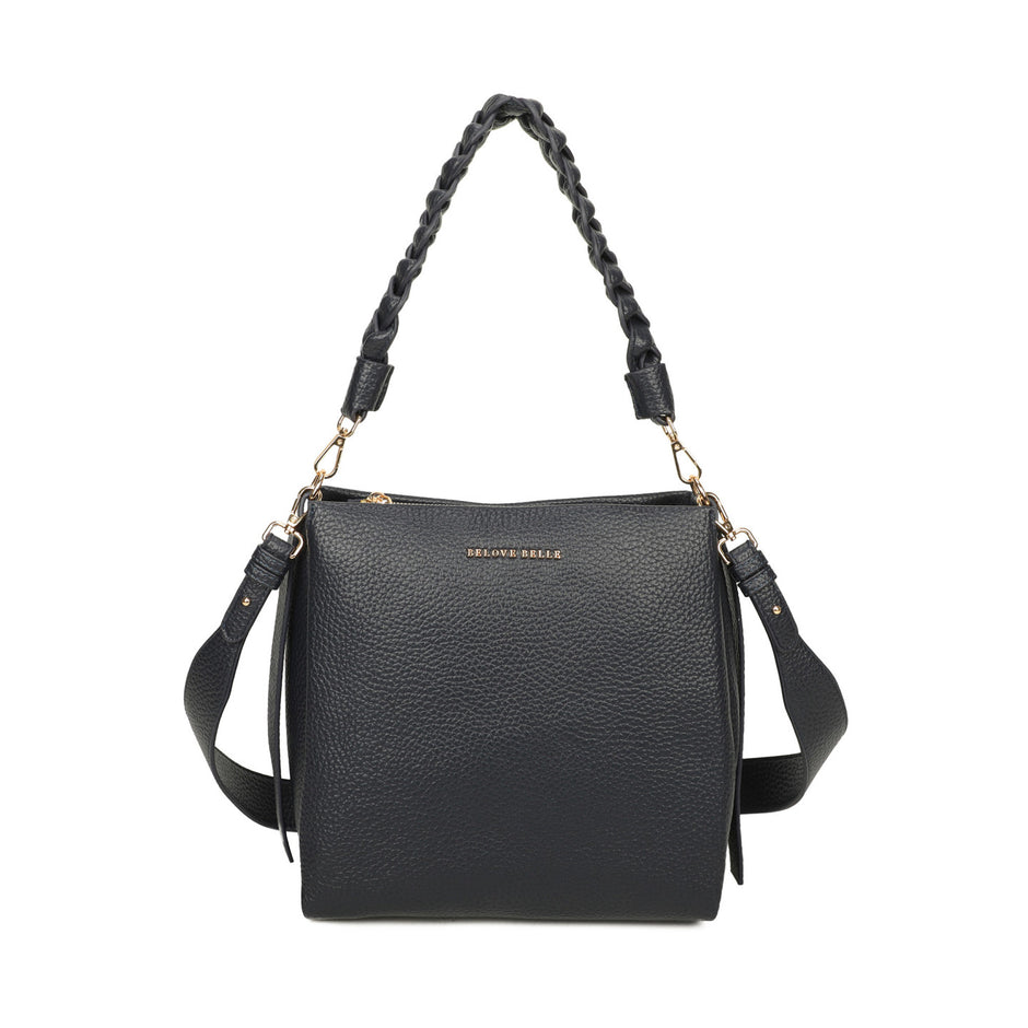 Sac épaule avec tressage