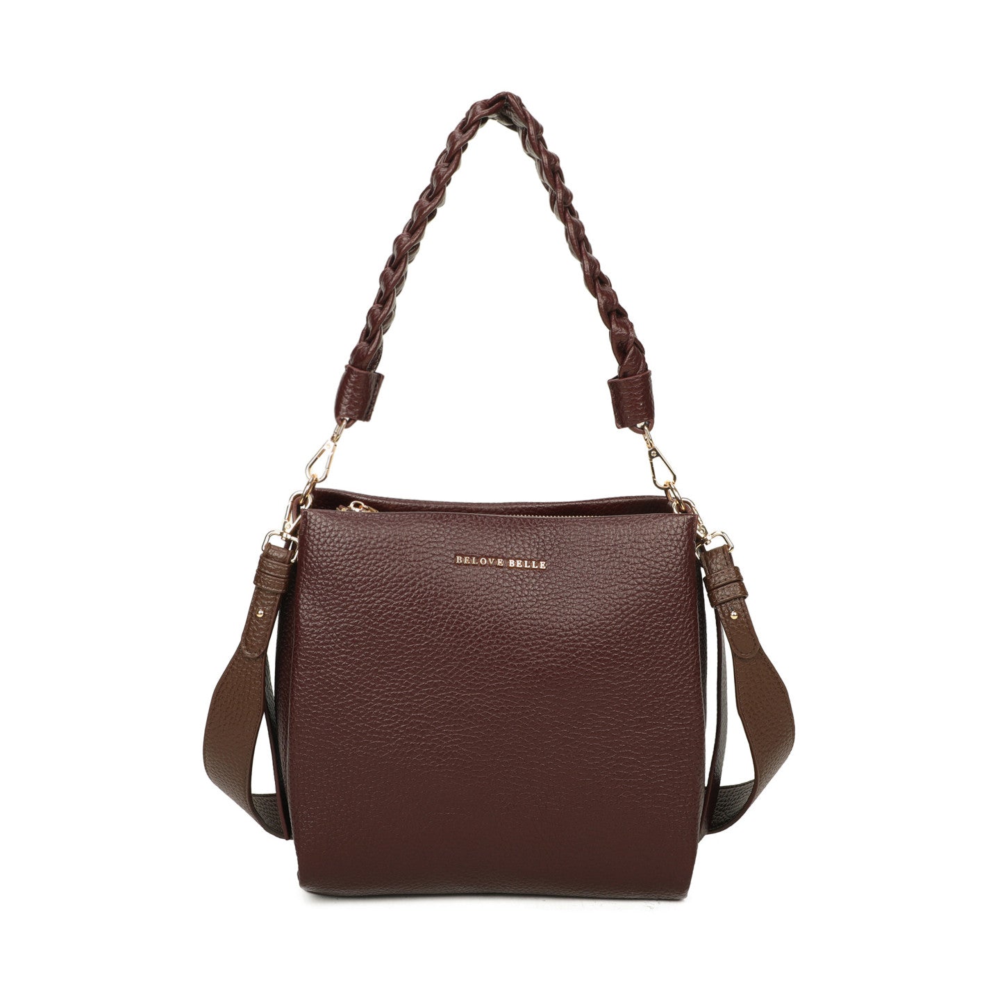 Sac épaule avec tressage