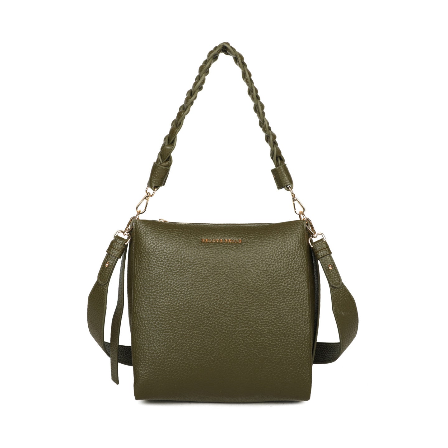 Sac épaule avec tressage