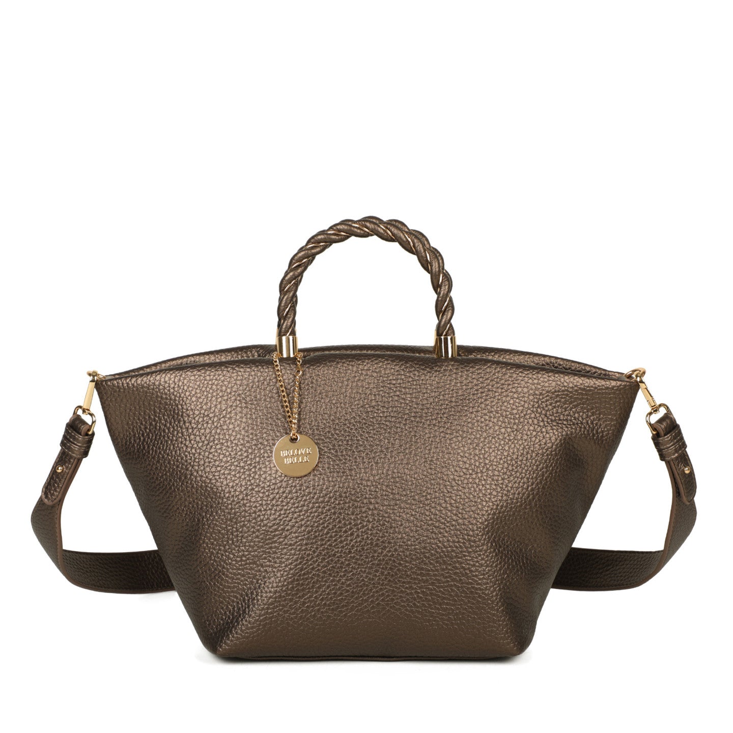 Sac shopper anse tressée