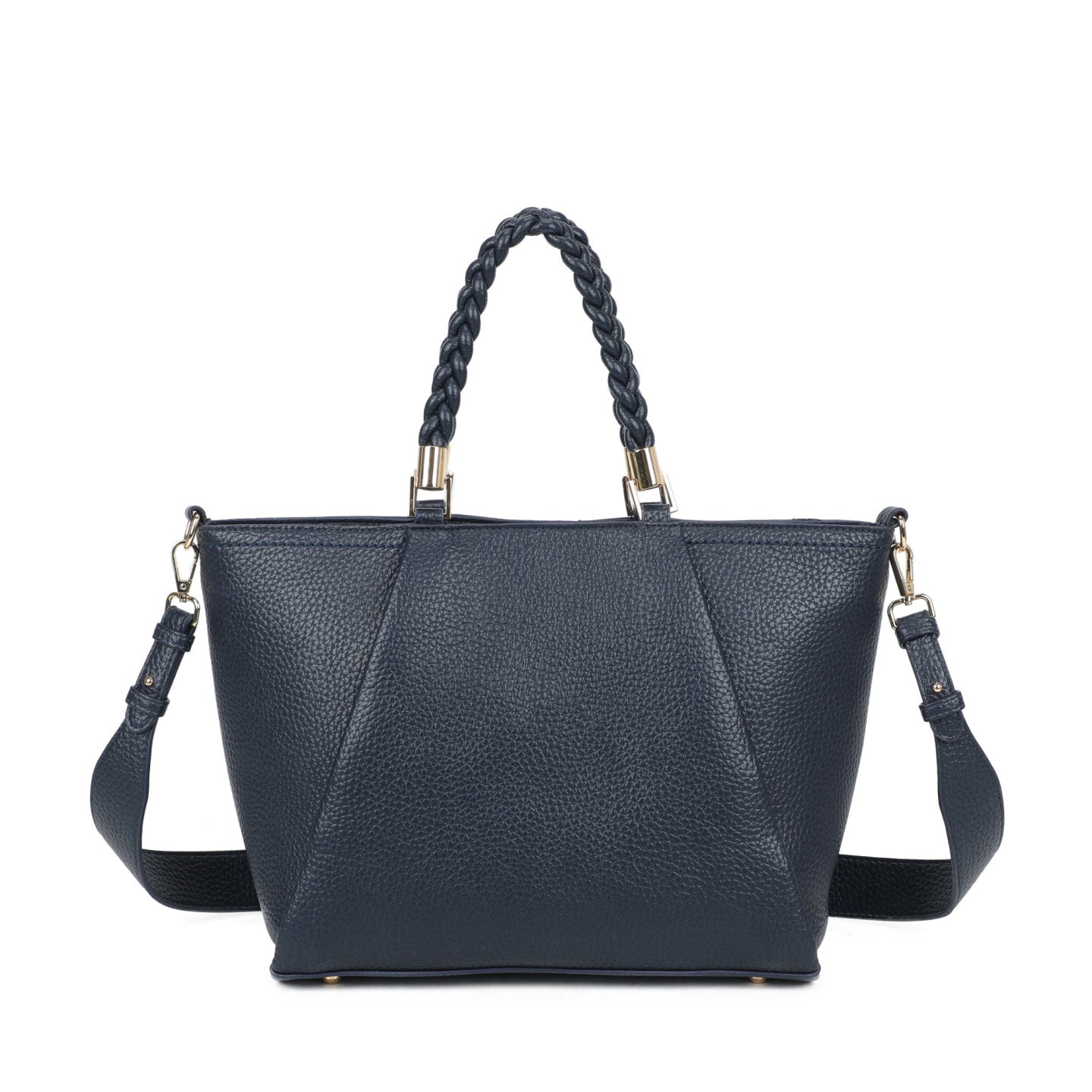 Sac shopper anse tressée