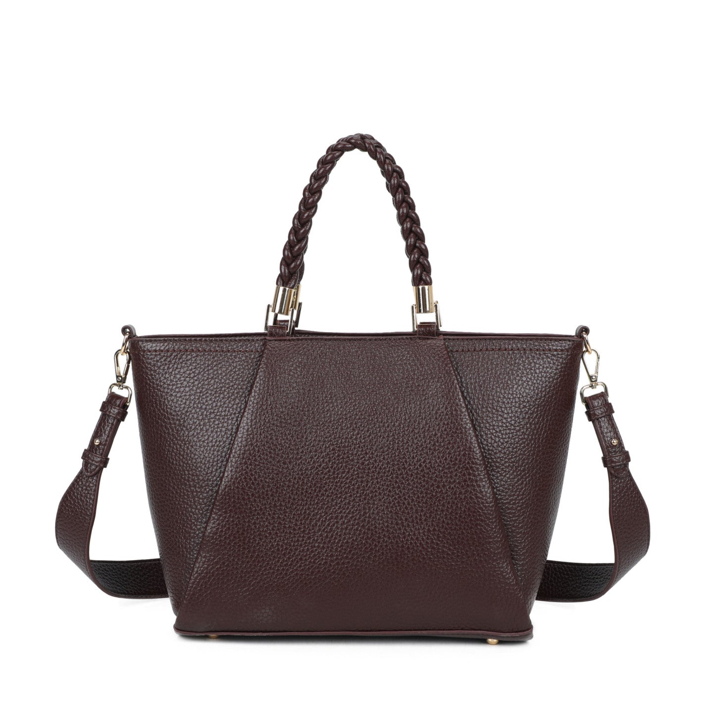 Sac shopper anse tressée