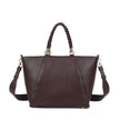 Sac shopper anse tressée
