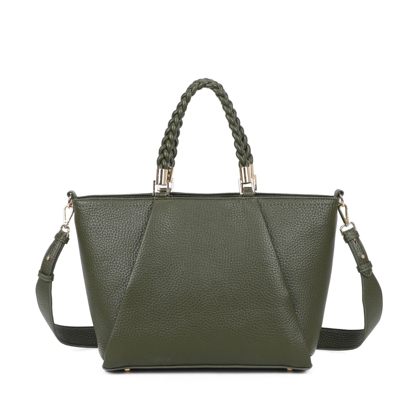 Sac shopper anse tressée