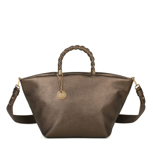 Sac shopper anse tressée