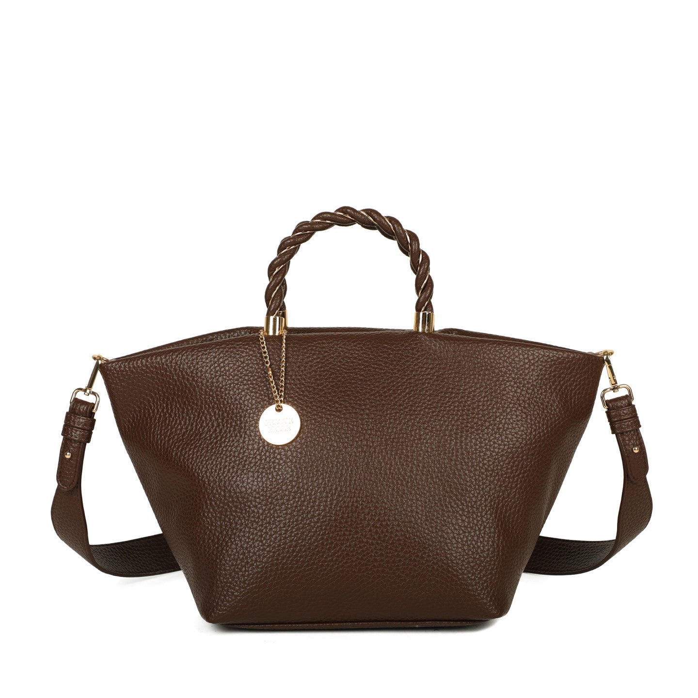 Sac shopper anse tressée