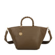 Sac shopper anse tressée