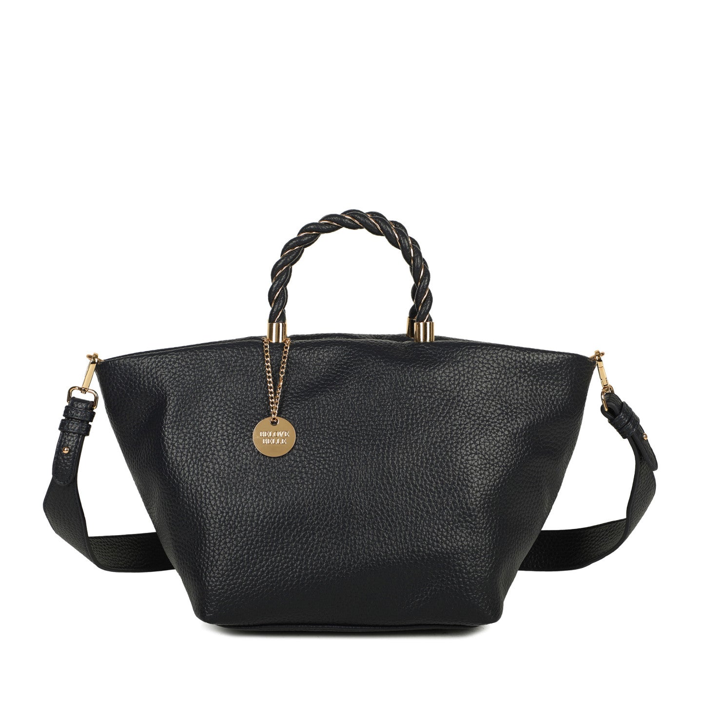 Sac shopper anse tressée