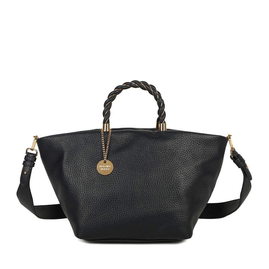 Sac shopper anse tressée