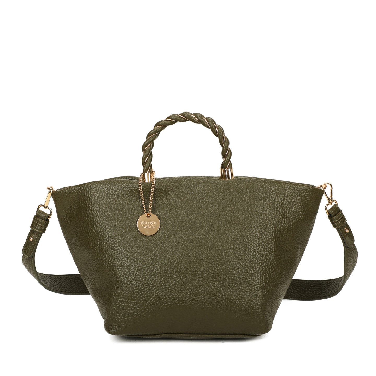 Sac shopper anse tressée