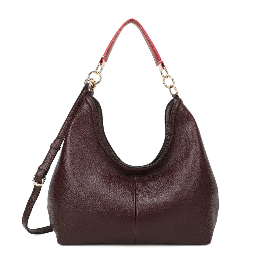 Sac Shopper avec anse blanche