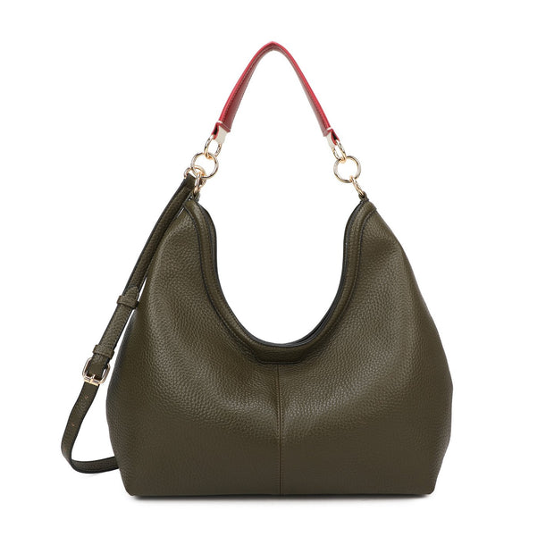 Sac Shopper avec anse blanche