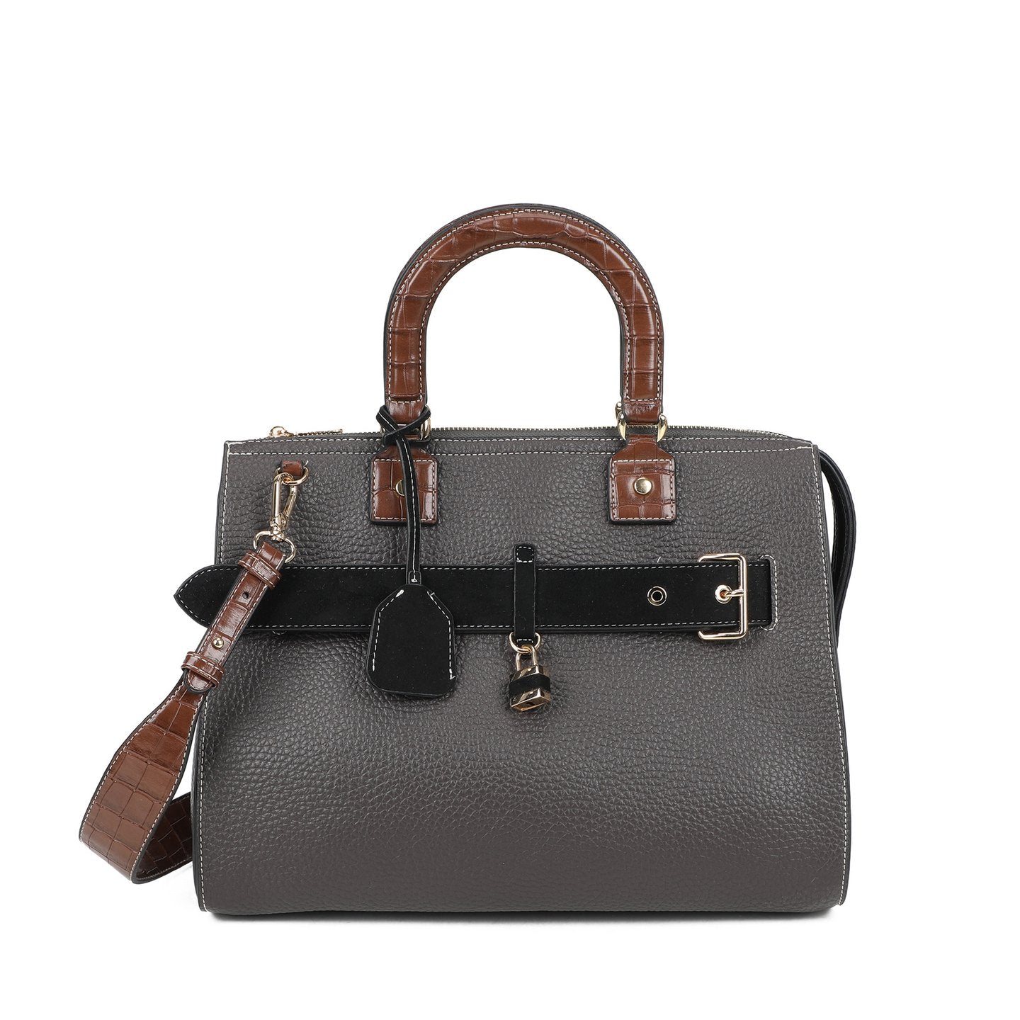Sac Shopper avec anse en croco